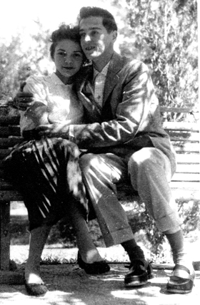 Orestes e Maria Ignez em Lua-de-Mel (1955),